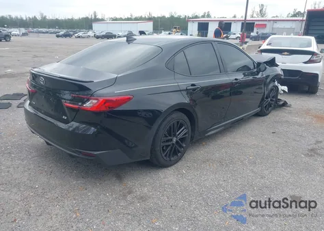 2025 Toyota Camry z USA, uszkodzony, nr VIN 4T1DAACK4SU515382